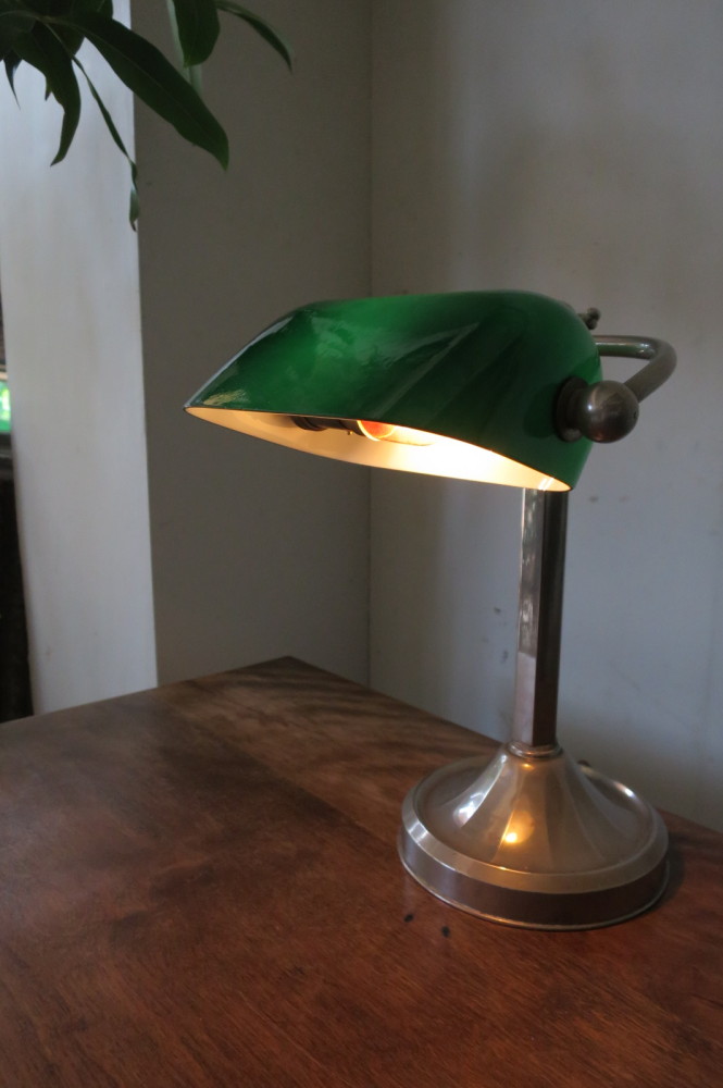 アメリカヴィンテージ バンカーズランプ デスクライト テーブルランプ 照明 | antiques-educo online shop