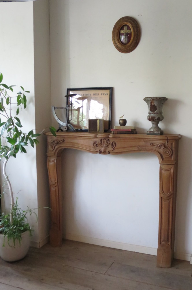フランスアンティーク マントルピース 暖炉の枠 オーク| antiques-educo online shop